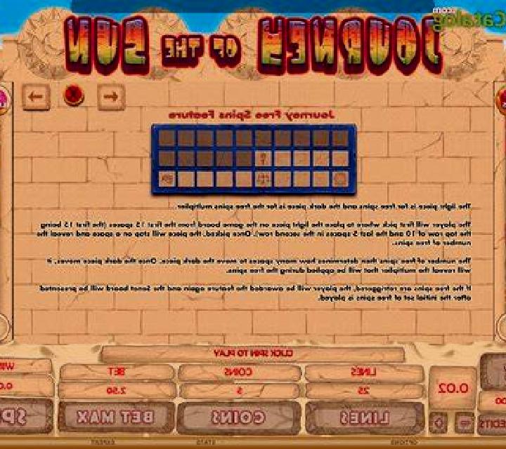 Journey Of The Sun slot