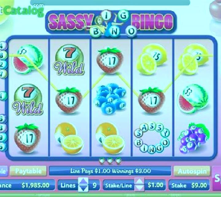Sassy Bingo slot