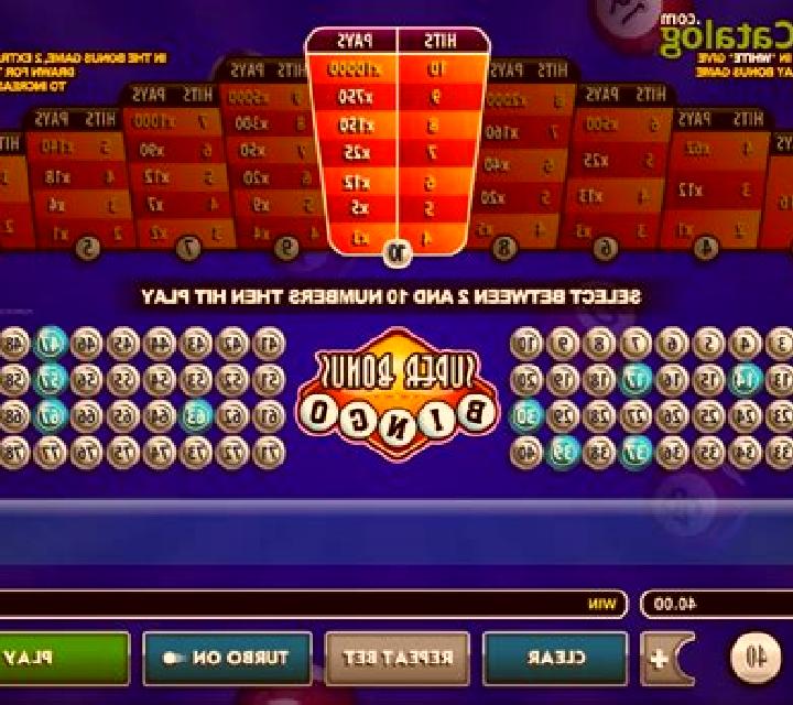 Super Bonus Bingo slot