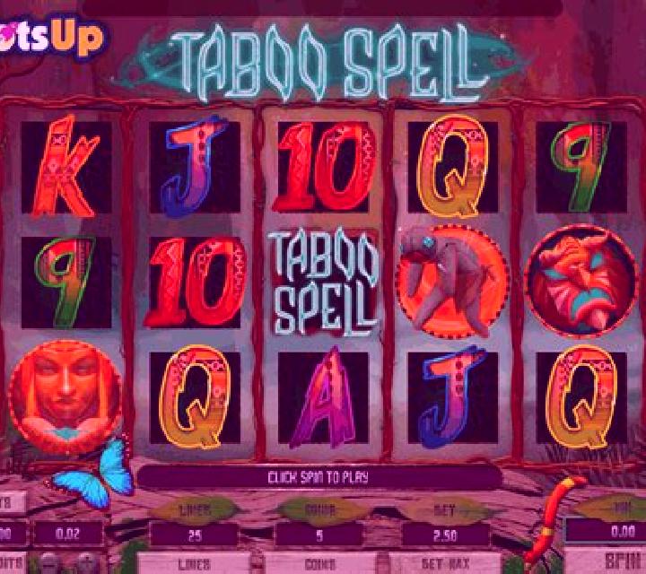 Taboo Spell slot